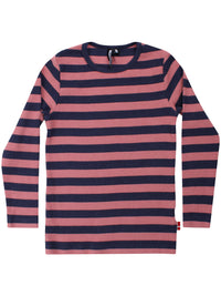 ESS - Danelemonade LS Tee Dark Rose Beige/Navy
