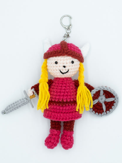 ESS - Danecrochet Viking FREJA Keychain