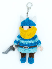 ESS - Danecrochet Viking Keychain