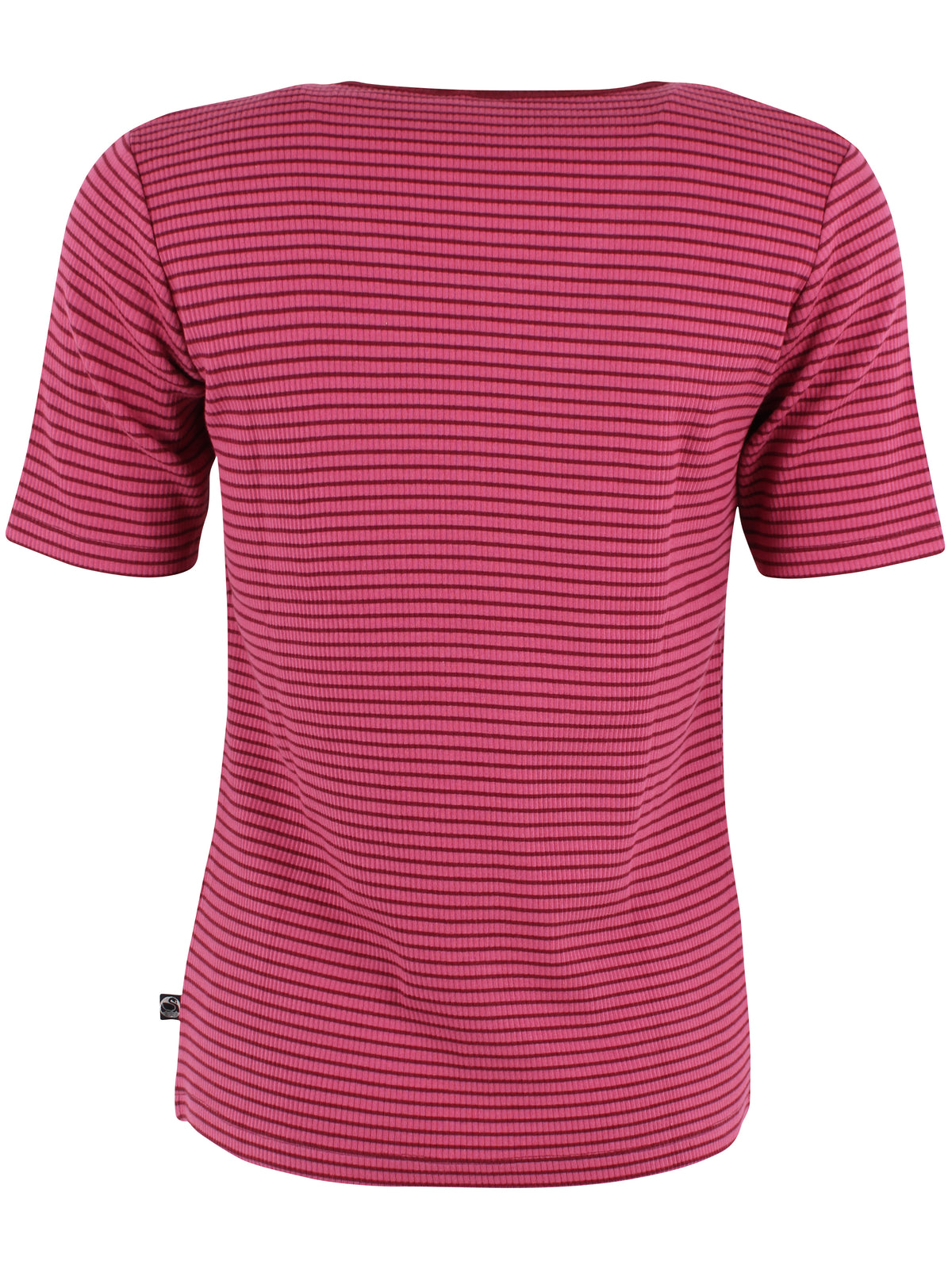 ESS - Danefriend Ribbing Tee Dark Cherry/Berry Compote