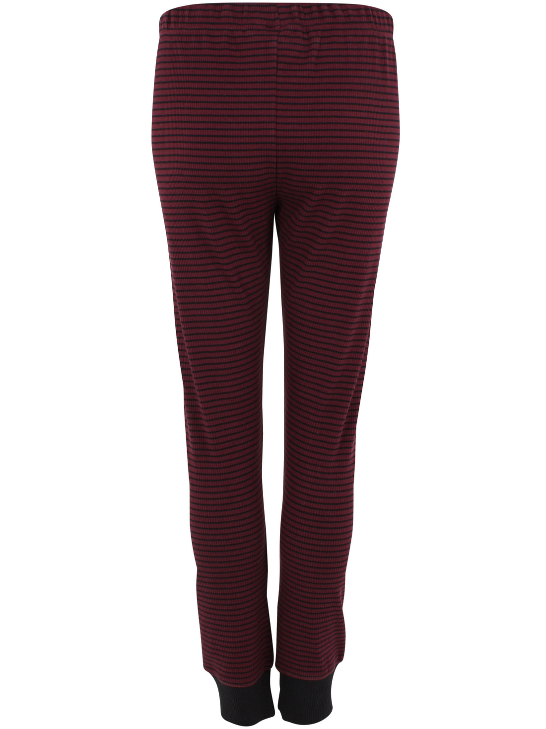 ESS - Danesandvig Lounge Pants Dark Wine/Black