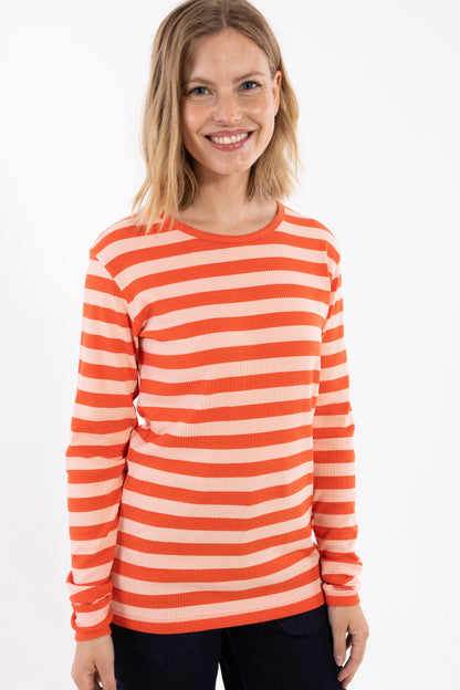 ESS - Danepartner LS Bright Red/Powder