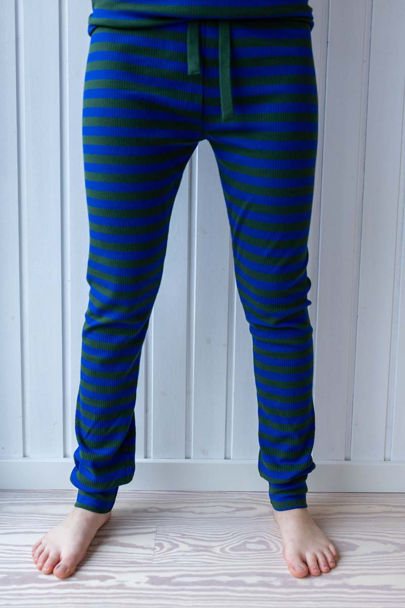 ESS - Danesandvig Loungepants Deep Blue/Deep Forest