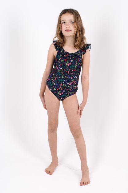 ESS - Danemermaid Swimsuit Navy BOTANICAL