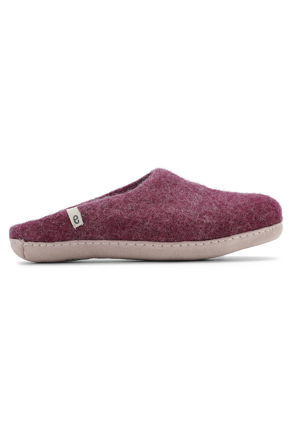 Egos Copenhagen Wool Slipper Bordeaux