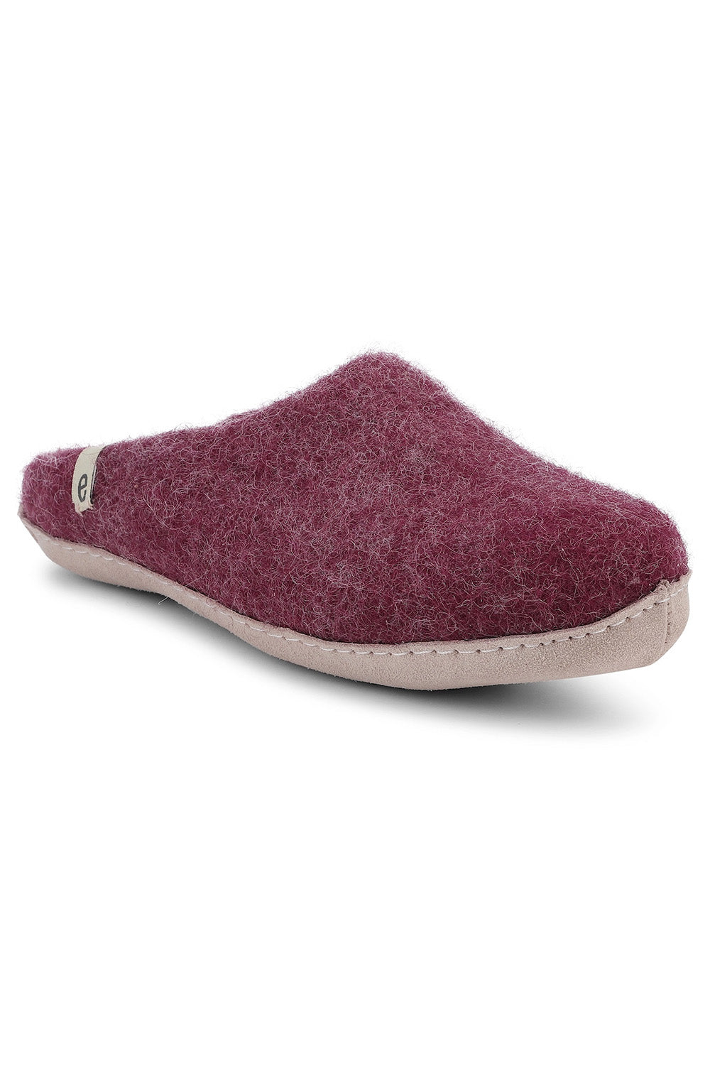 Egos Copenhagen Wool Slipper Bordeaux