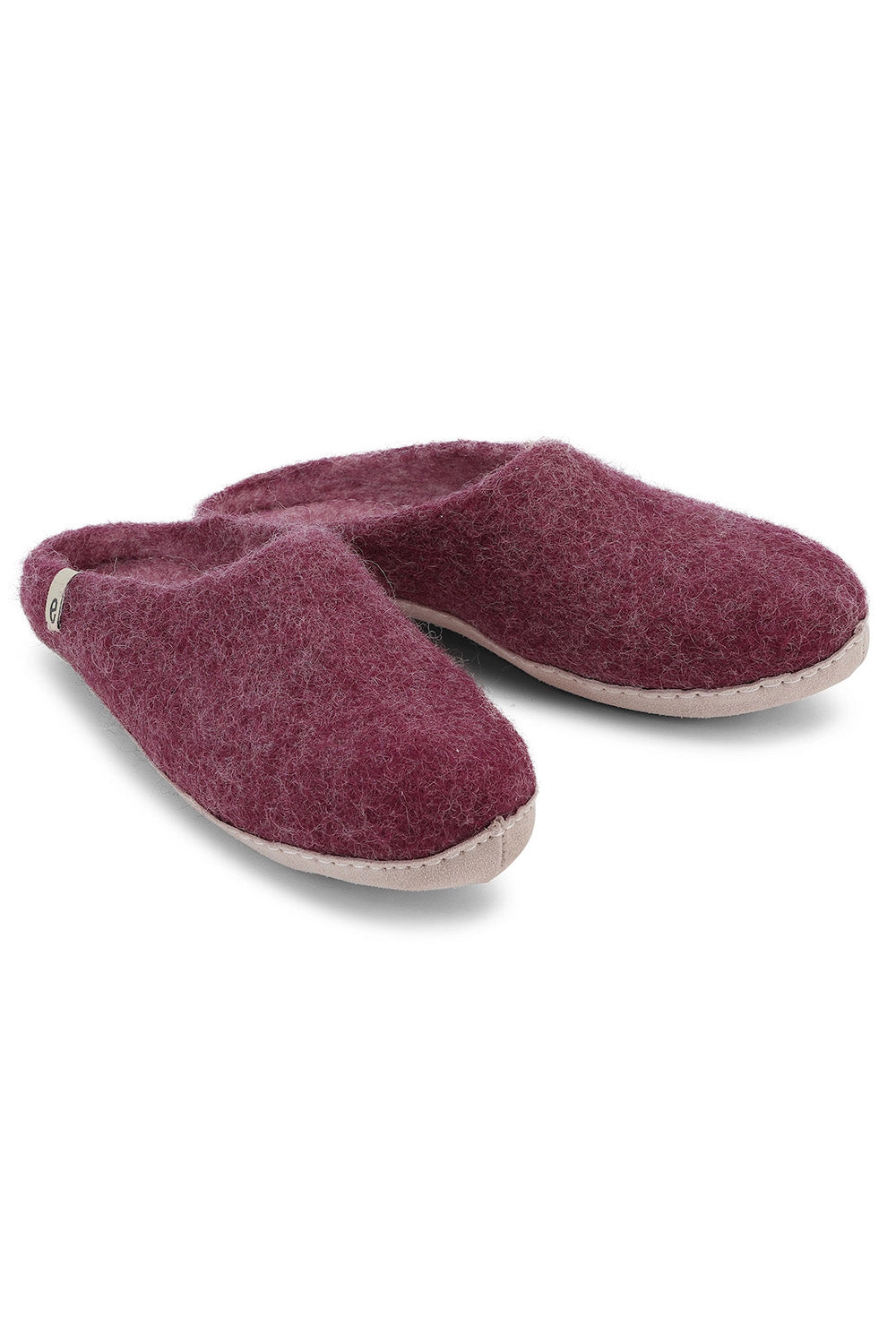 Egos Copenhagen Wool Slipper Bordeaux