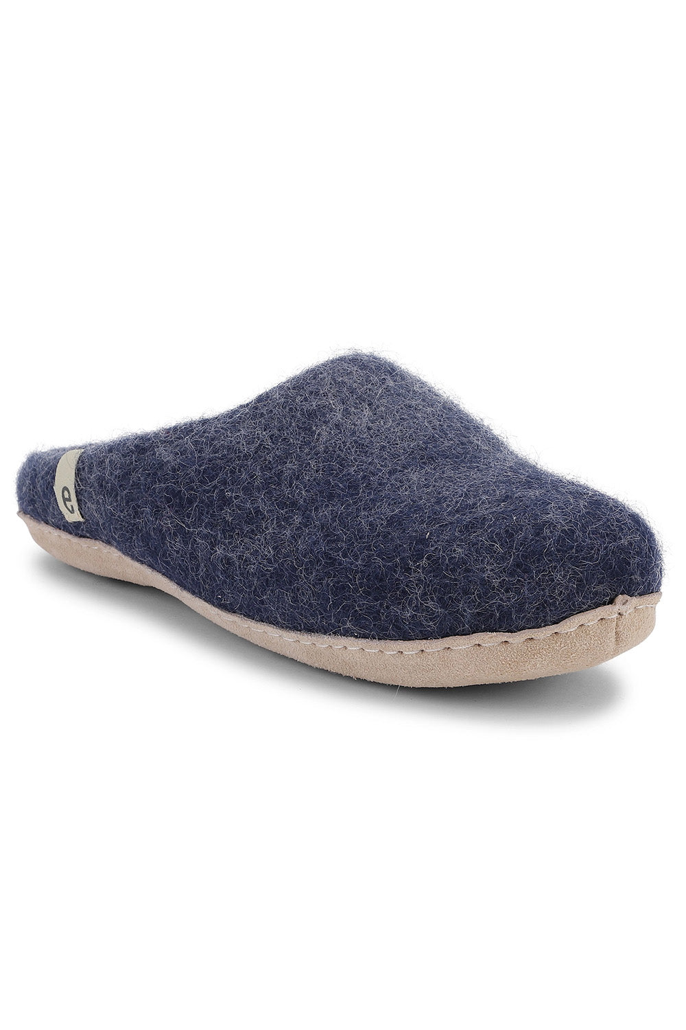 Egos Copenhagen Wool Slipper Blue