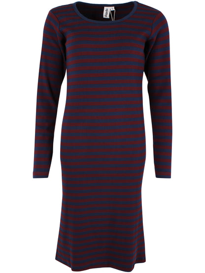 ESS - Danebestie LS Dress Dark Wine/Dark Navy