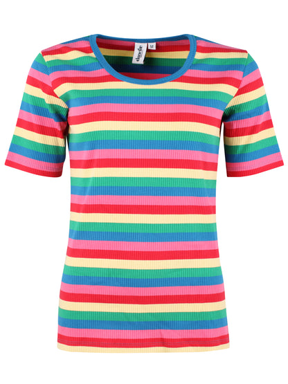 ESS - Danefriend Ribbing Tee Candypop