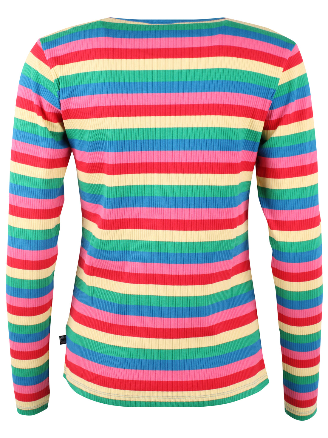ESS - Danepartner LS Ribbing Tee Candypop