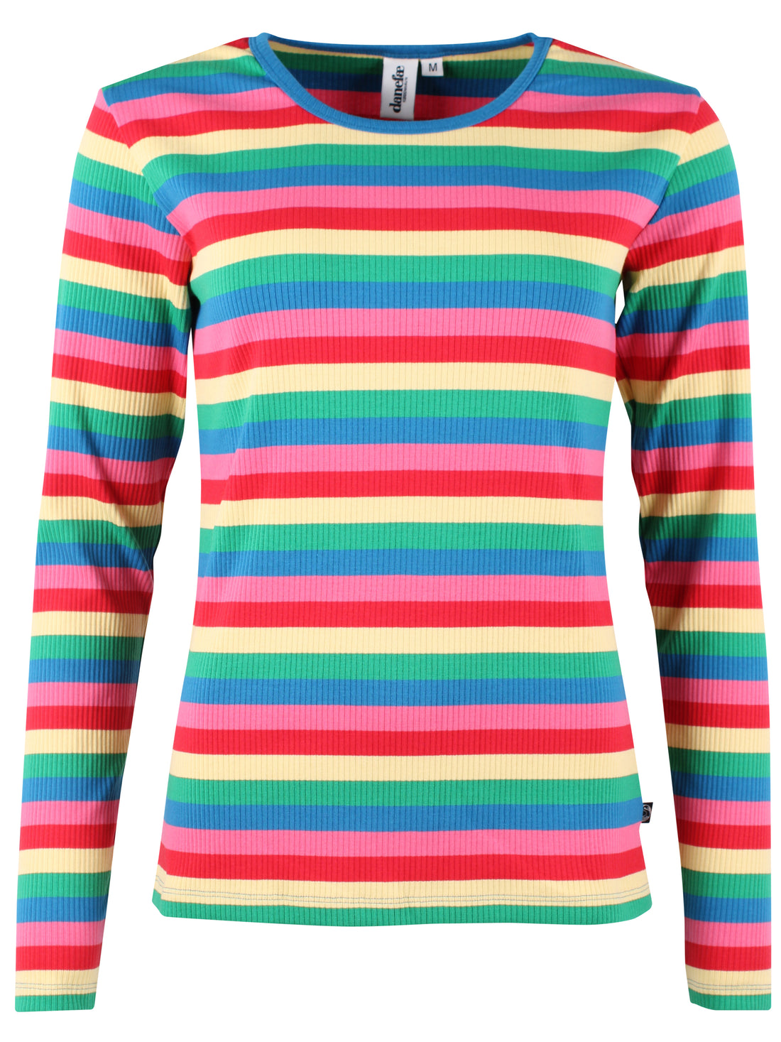 ESS - Danepartner LS Ribbing Tee Candypop