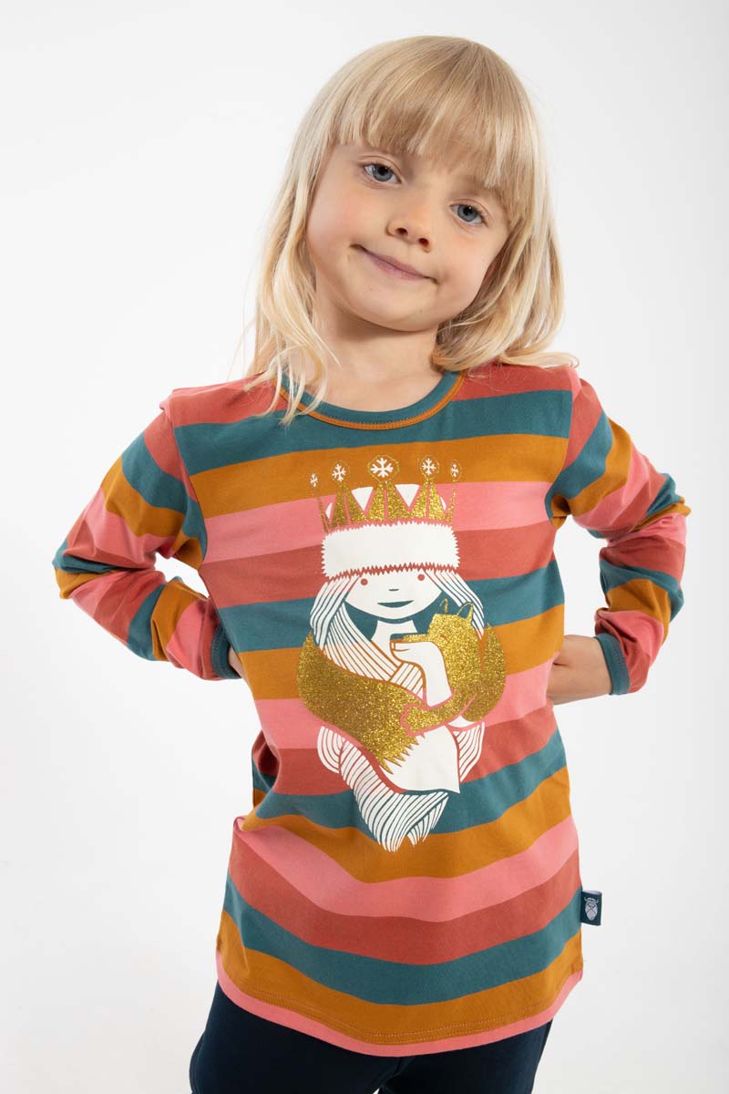 Børne Bluse med Prinsesse