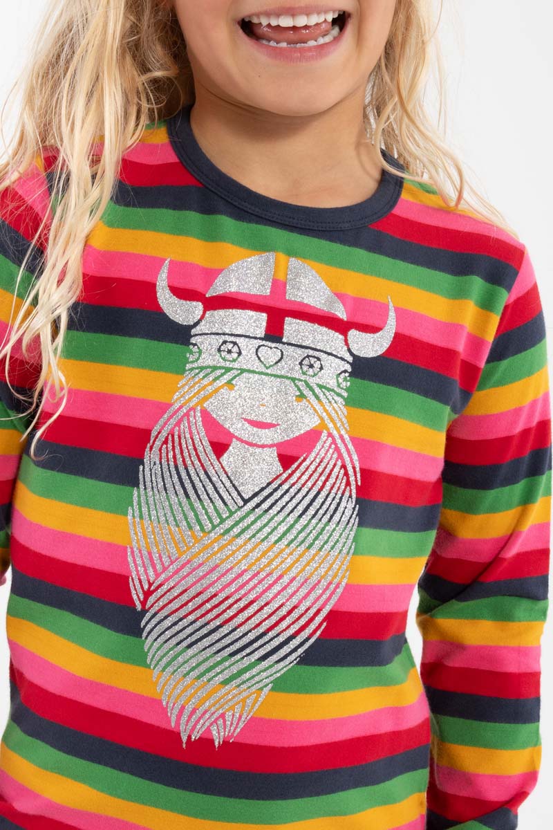 Bluse til børn med viking 