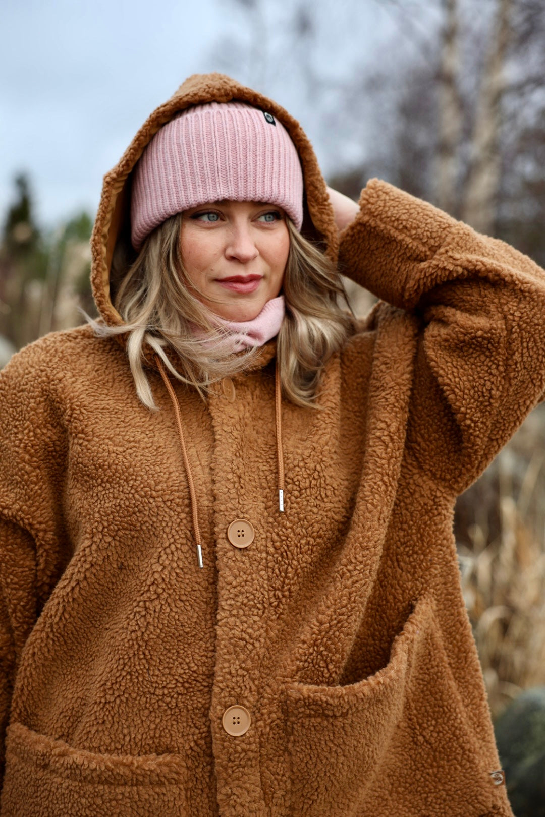 Danewillow Fleece Jacket Tobacco