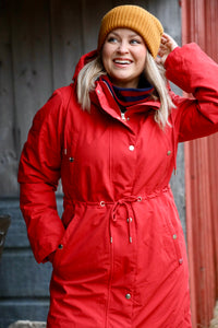 Danenora Winter Parka Dk Red