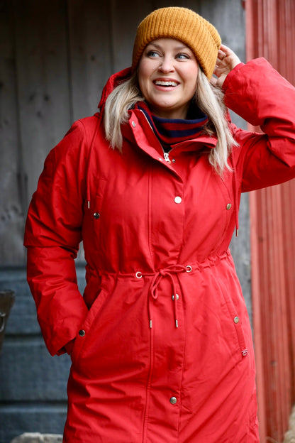 Danenora Winter Parka Dk Red