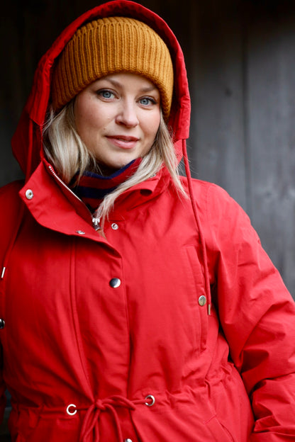 Danenora Winter Parka Dk Red