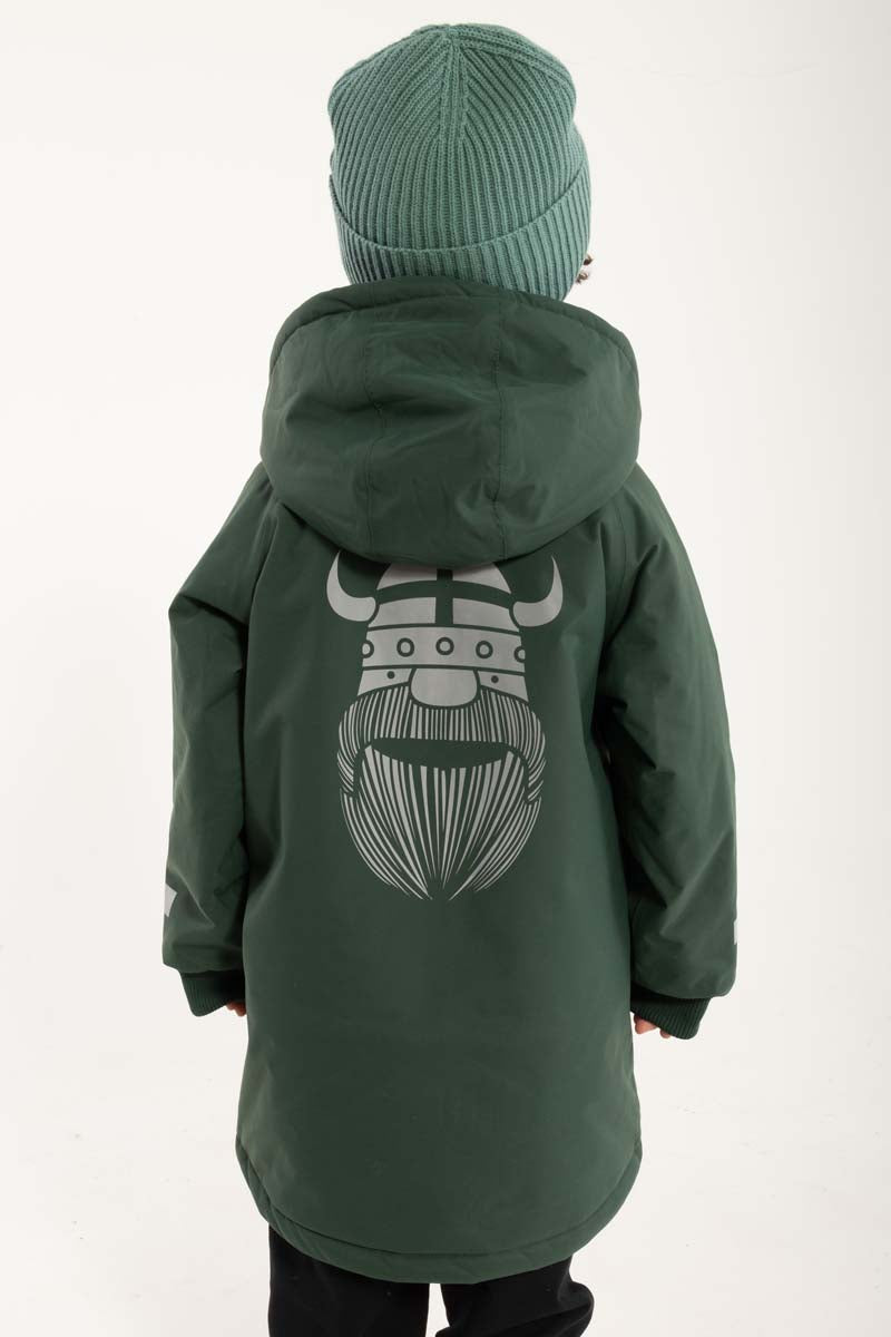 Danasbjoern Winter Parka Dk Forrest ERIK (REFLECTIVE)