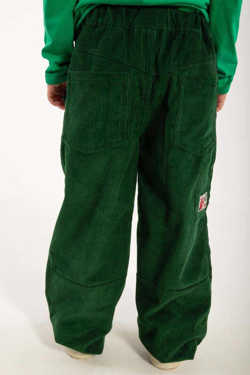 Danekatholt Cord Pants Dark Pine