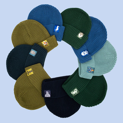 Dyrland Cotton Beanie Dark Slate