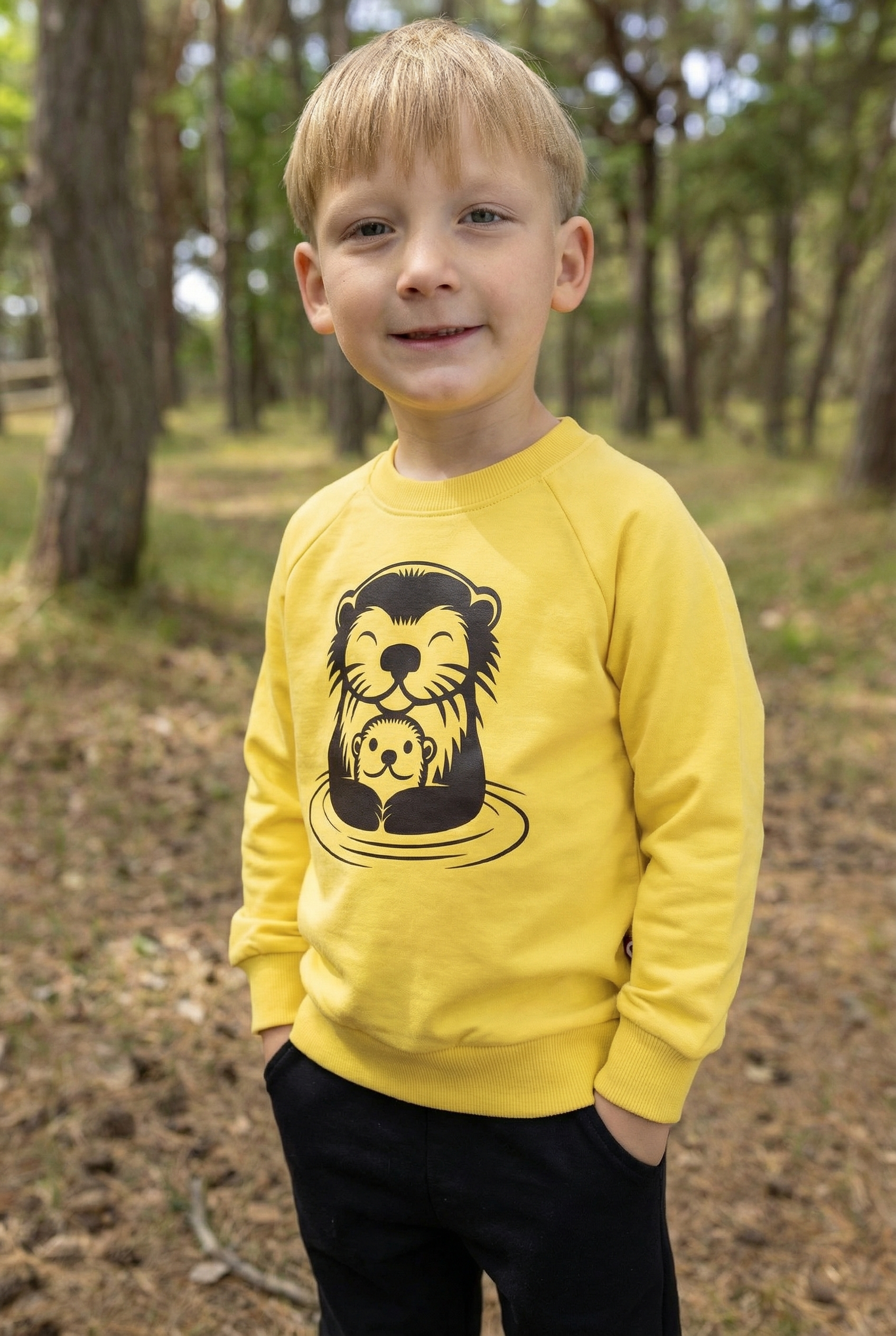 Dyrbellow Sweat Faded Yellow OTTERMOR