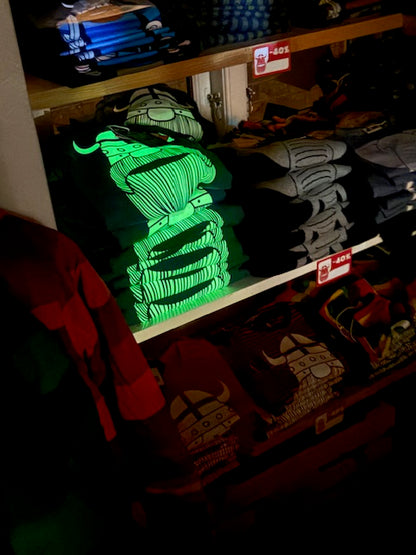 Danewarrior Hoodie Dark Slate ERIK ( GLOW IN THE DARK )