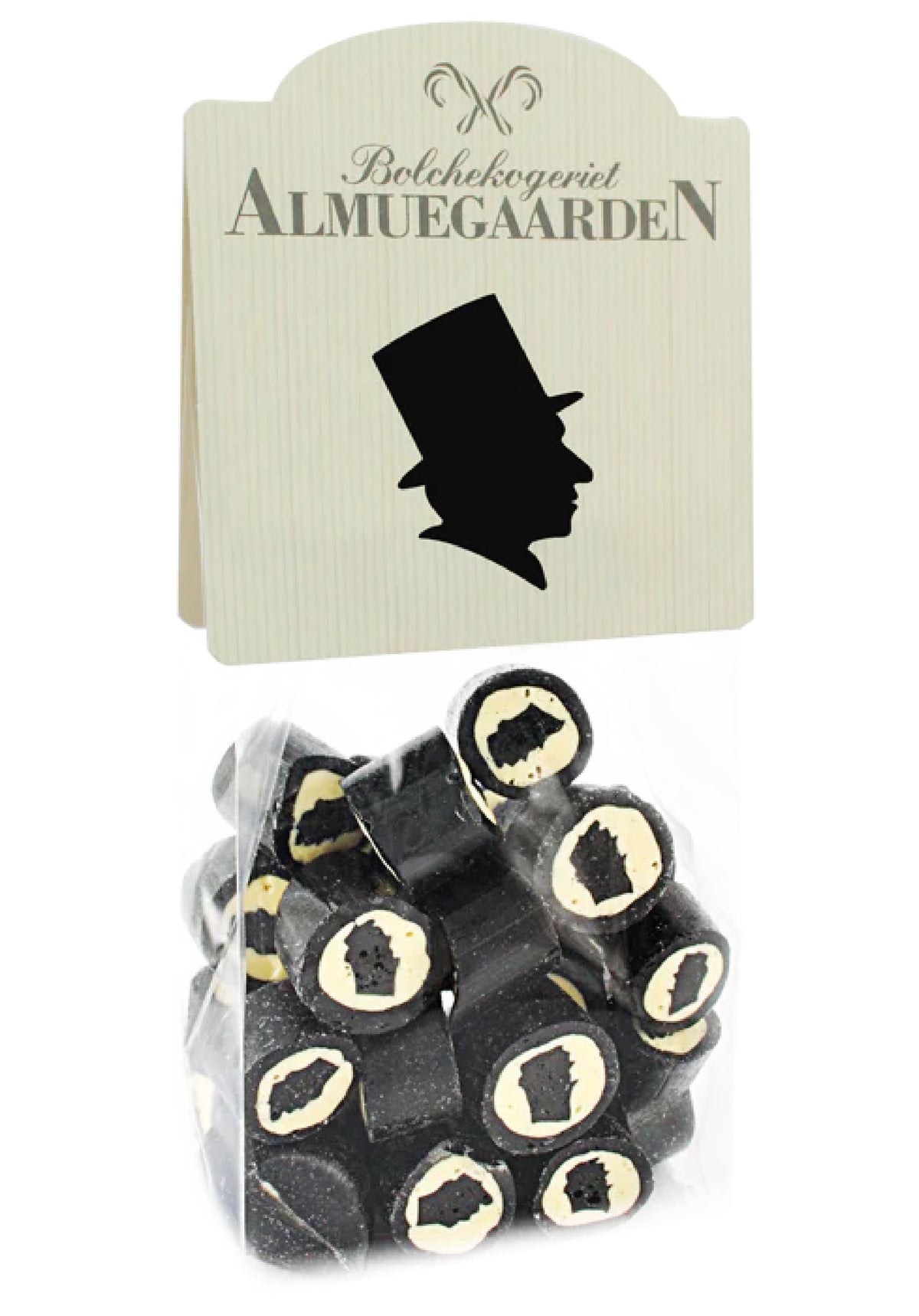 Almuegaarden Bolcher H. C. Andersen souvenir Salt Lakrids, 110g