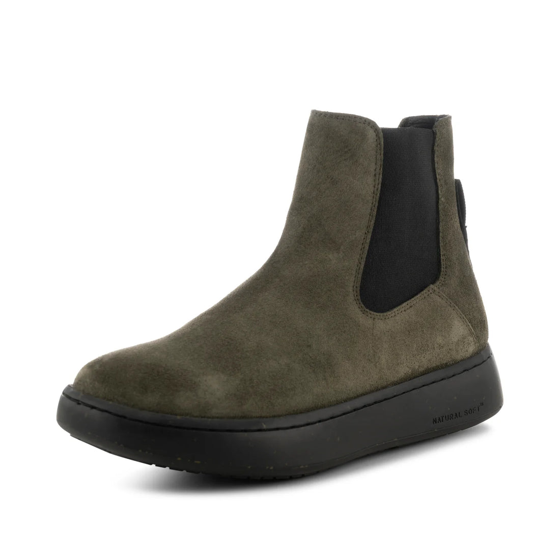 WODEN Iris Track Suede Moss