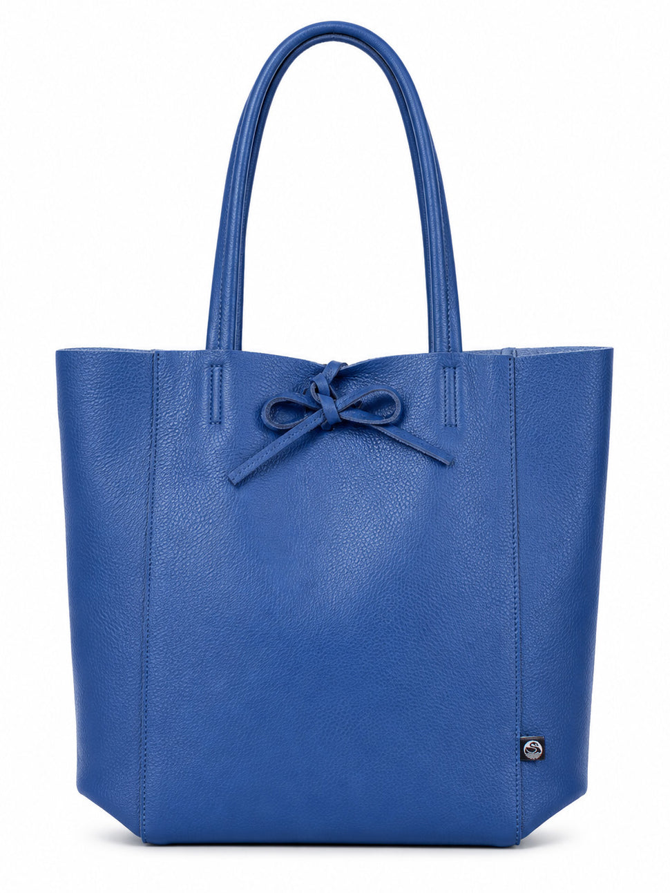 ESS - Daneholstein Leather Tote Bag Electric Blue