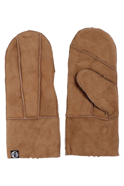 No Waste Sheepskin Gloves Cognac