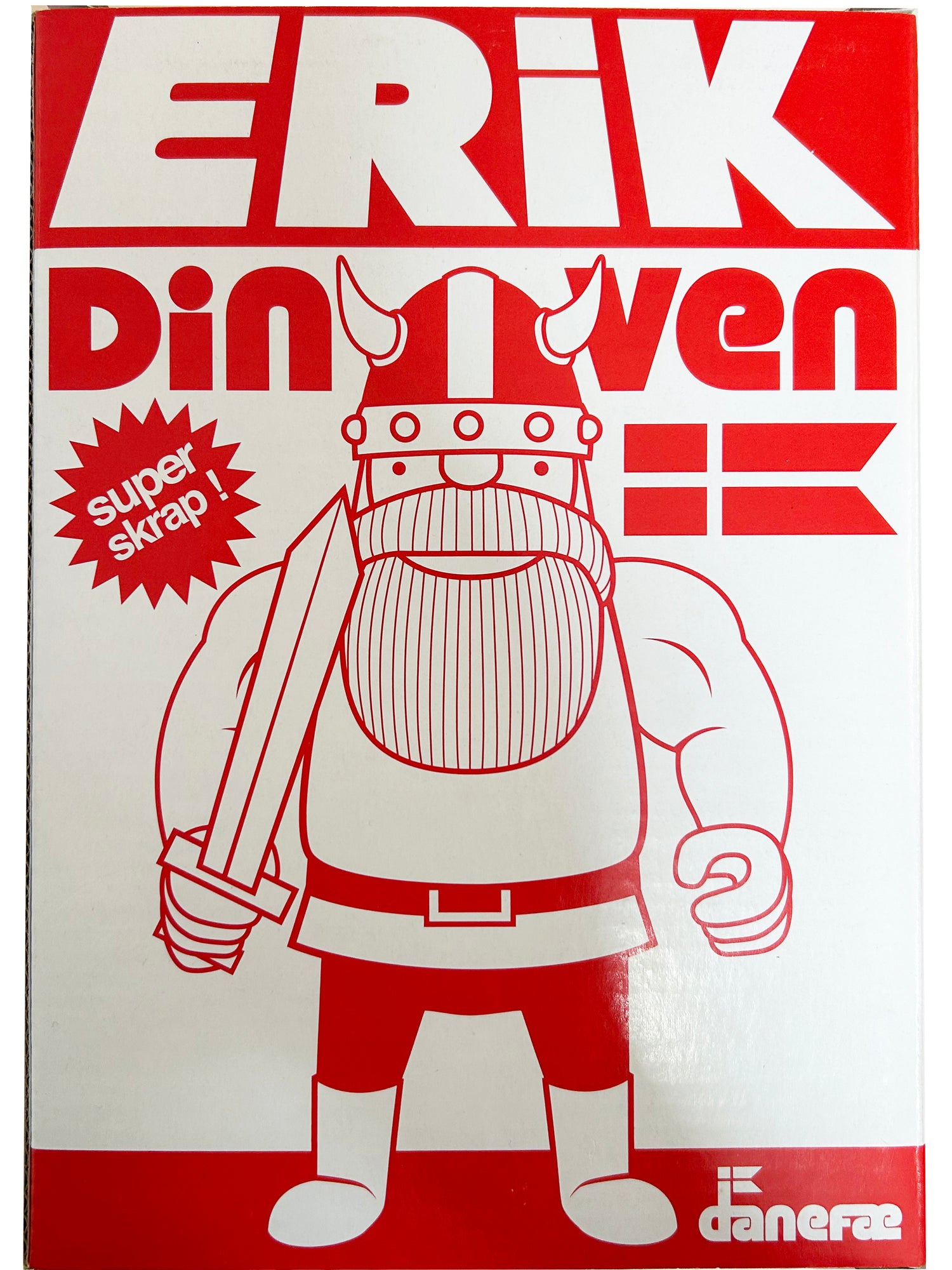 Eric Action Figure Red/Blue Stripe