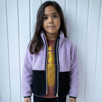 ESS - Danetalent Fleece Jacket Light Viola/Dk Navy