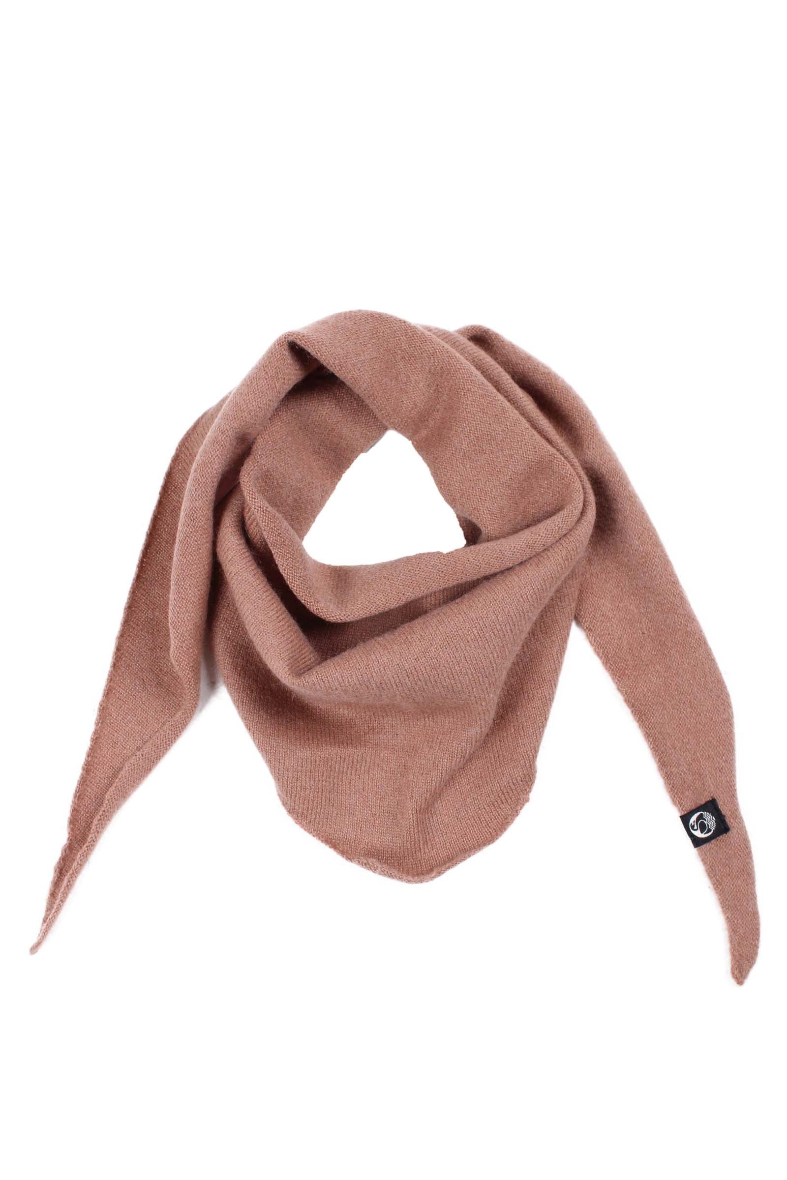 ESS - Daneplume Cashmere Scarf Beige Pink