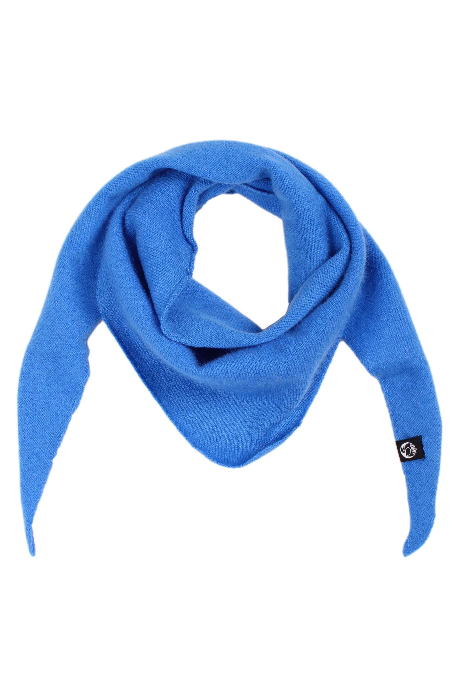 ESS - Daneplume Cashmere Scarf Bright Blue