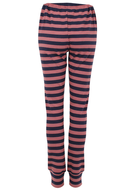 ESS - Danesandvig Loungepants Dk Rose Beige/Navy