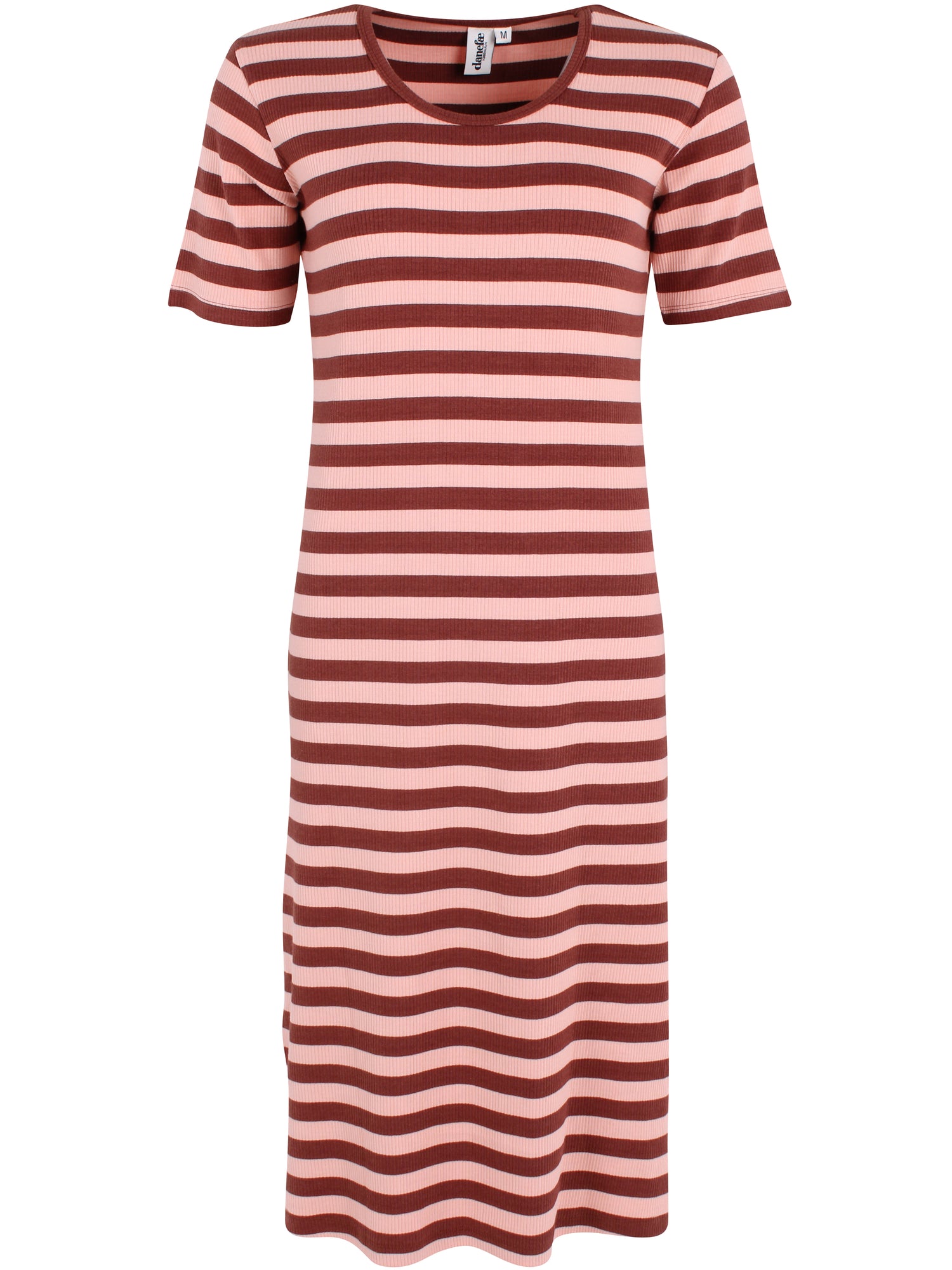 ESS - Danesister SS Dress Dk Brick/Powder