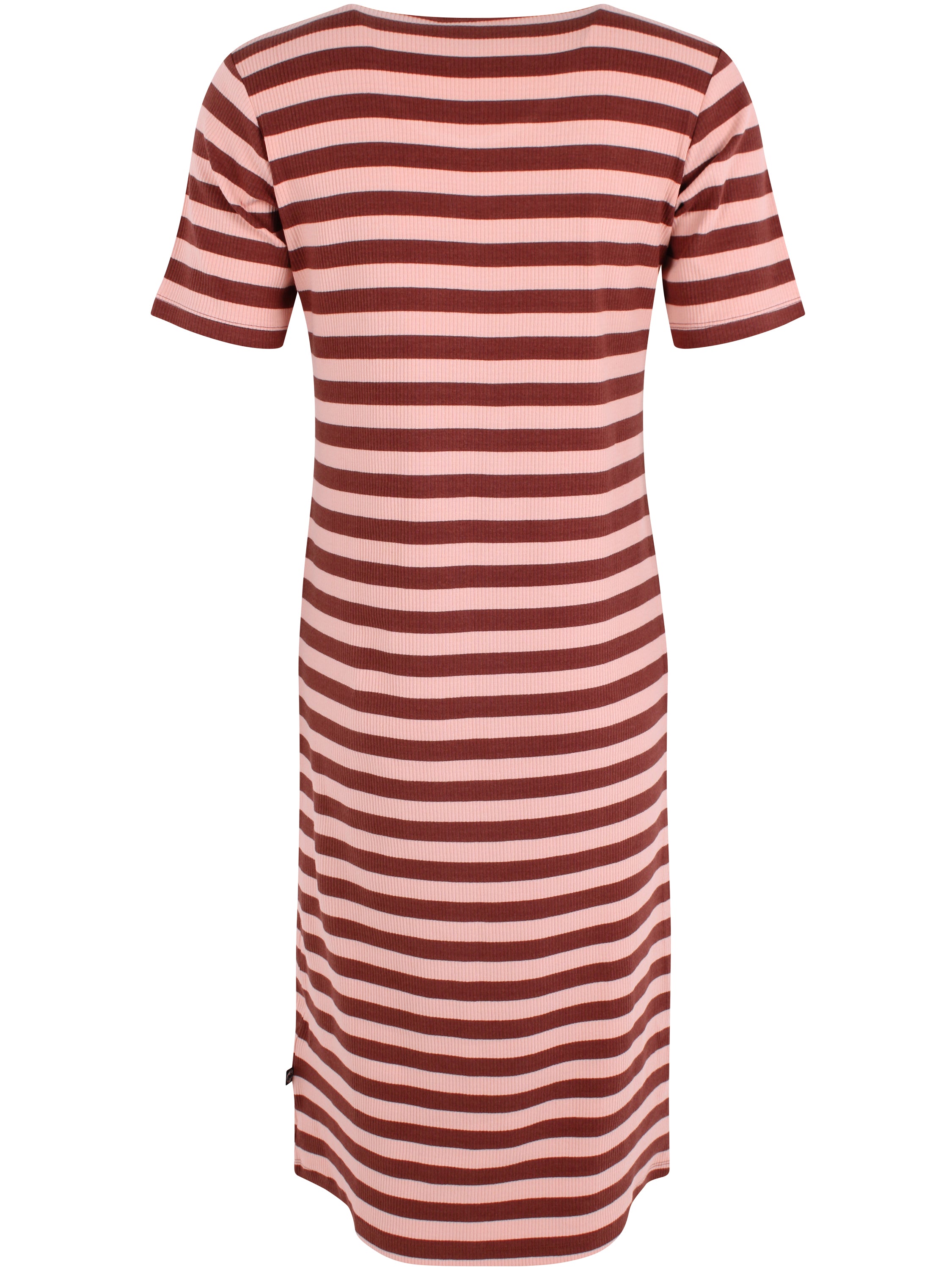 ESS - Danesister SS Dress Dk Brick/Powder