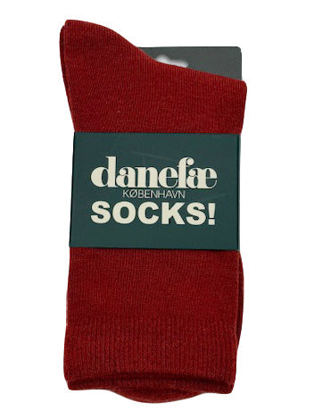 Danegeilo Wool Socks Bordeaux