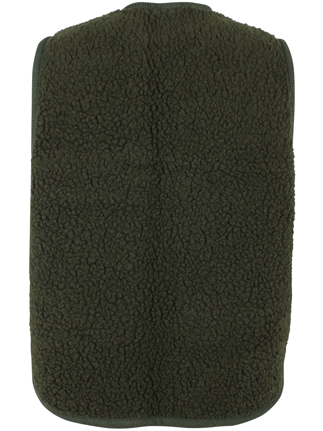 Danecobra Wool Fuzzy Fleece Vest Dark Army
