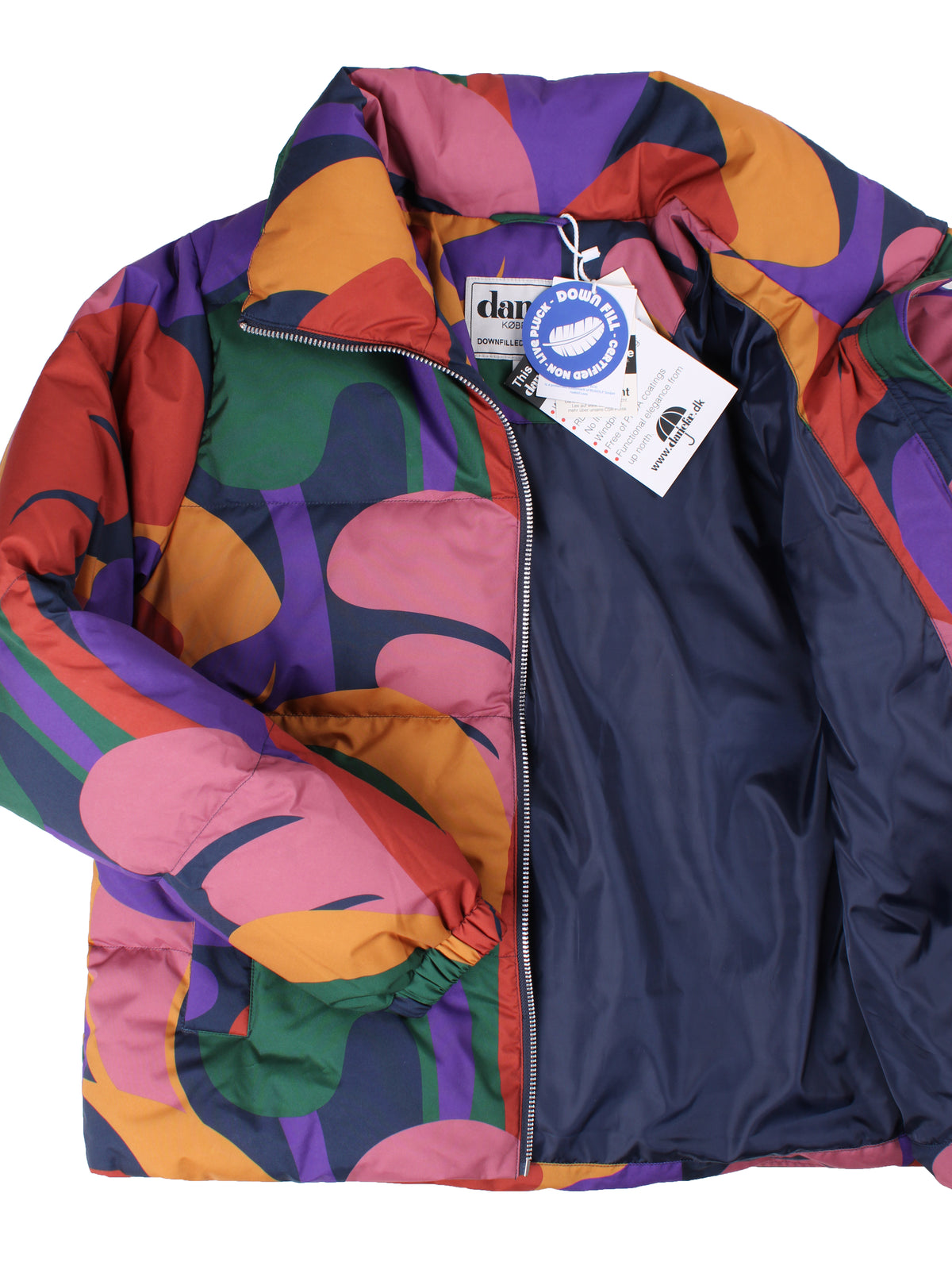 Danegreenland Real Down Jacket Dark Navy TROPS