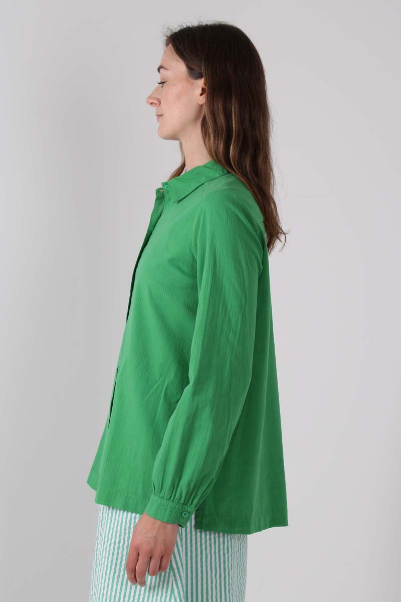 Danerosemary Seersucker Shirt Green