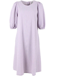 Daniris Seersucker Dress Lavender/Chalk