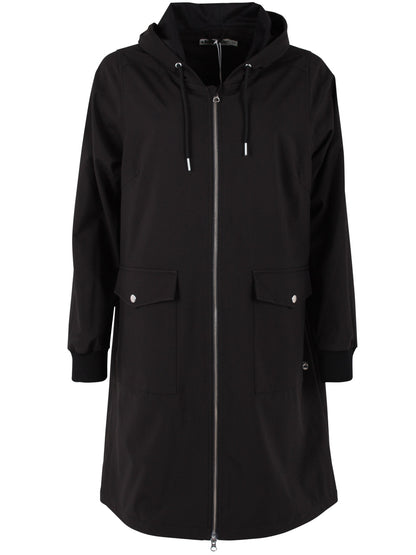 Danemarselisborg Brushed Shell Parka Black