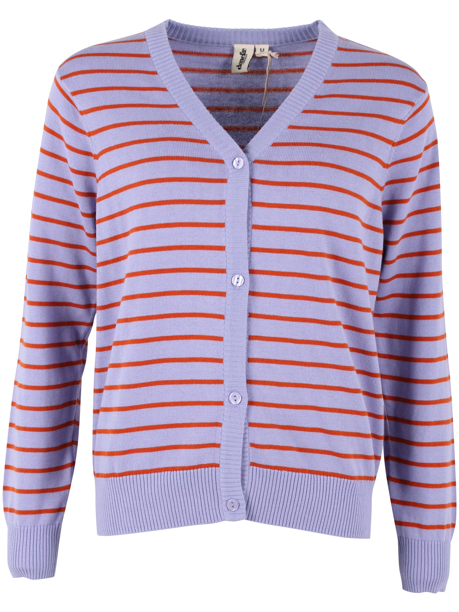 Danejolly Cotton Knit Cardigan Light Rust/Lilla