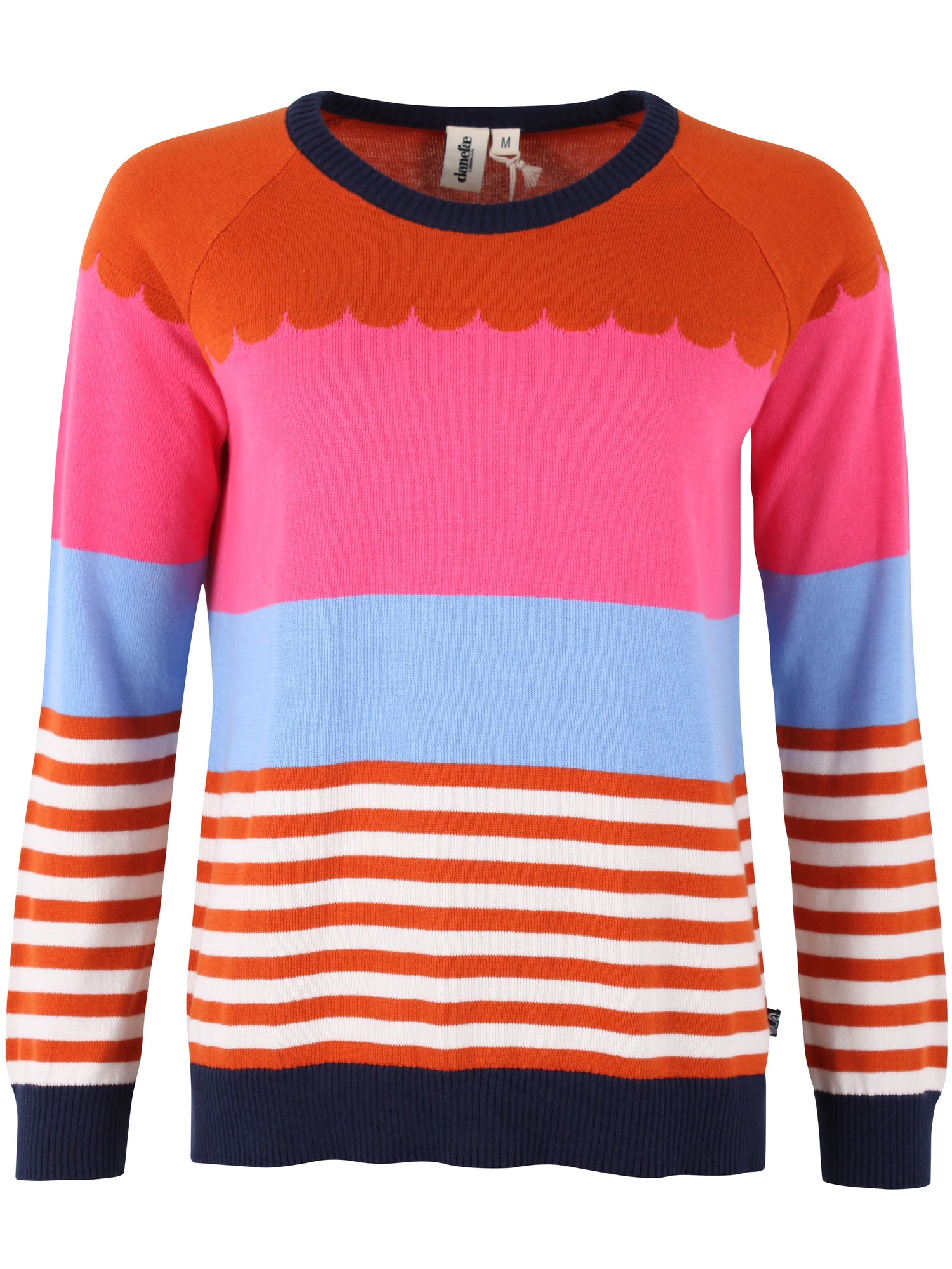 Danehappy Cotton Knit Sweater Light Rust MULTI