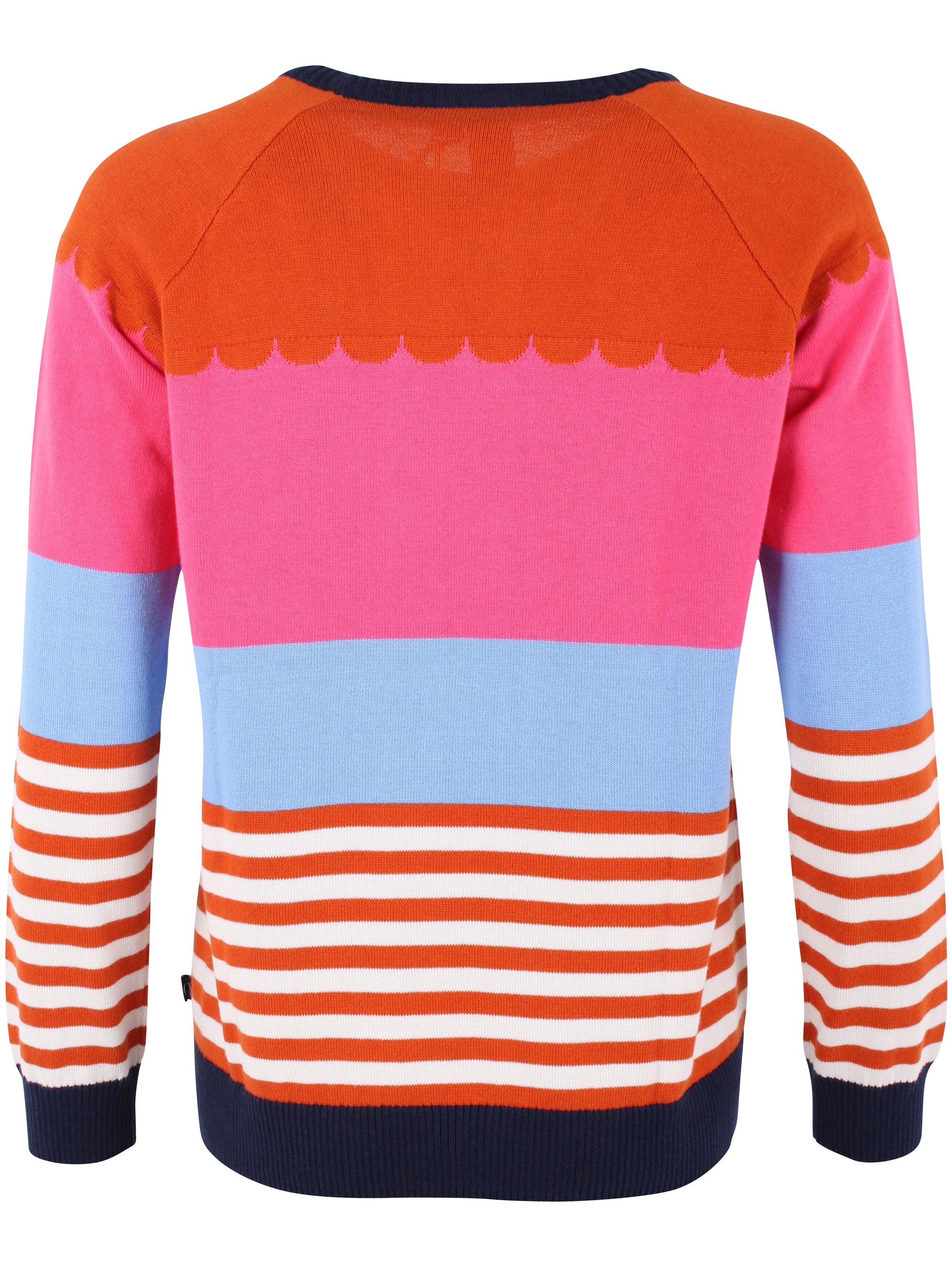 Danehappy Cotton Knit Sweater Light Rust MULTI