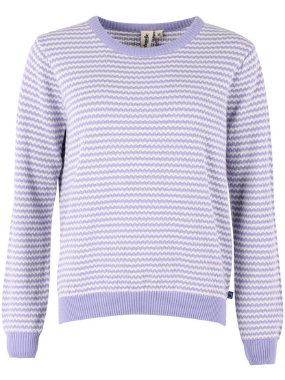 Danepearly Pearl Knit Sweater Lilla/Chalk