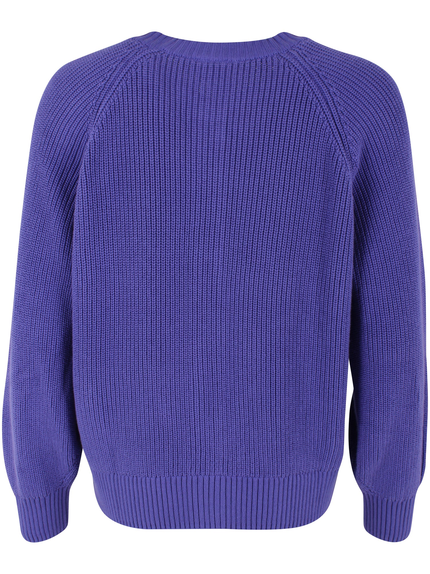 Danechunk Rib Cardigan Cold Purple