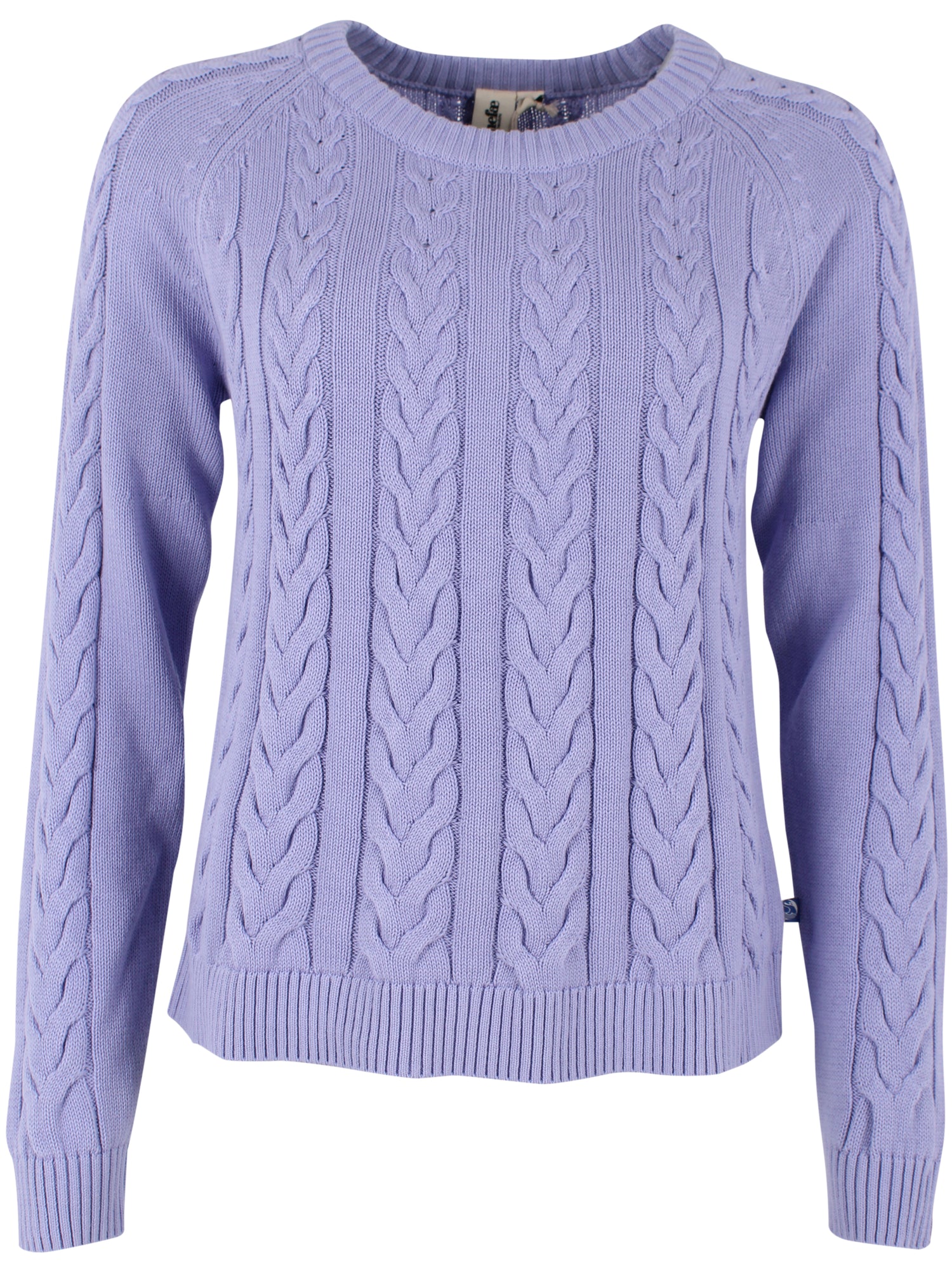 Danetwister Cable Sweater Lilla